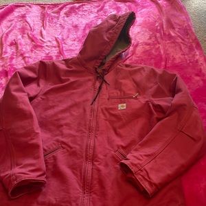Carhartt fleece lined jacket